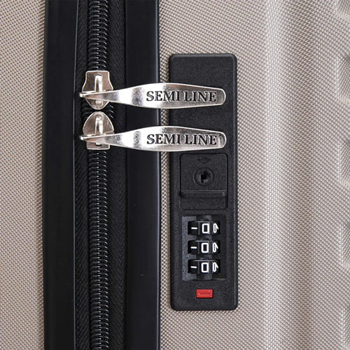 Валіза дорожня SEMI LINE 20" S Champagne (T5864-1) Фото Валіза дорожня SEMI LINE 20" S Champagne (T5864-1)