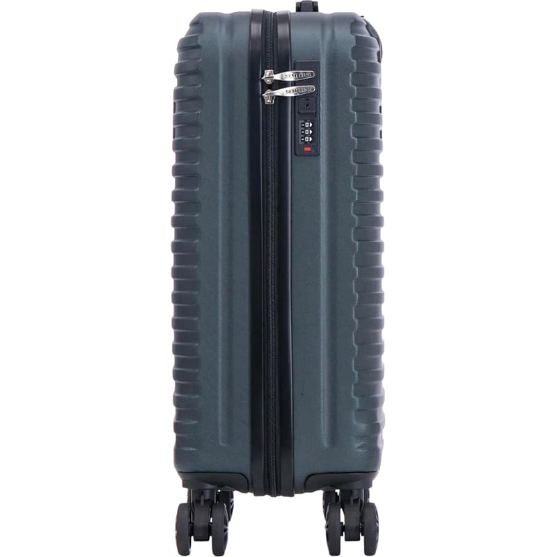 Валіза SEMI LINE 20" S Navy/Green (T5865-1) Особливості телескопічна ручка