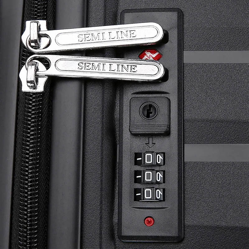 Фото Чемодан SEMI LINE 28" (L) Black (T5794-3)