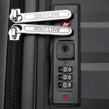 Чемодан SEMI LINE 28" (L) Black (T5794-3)