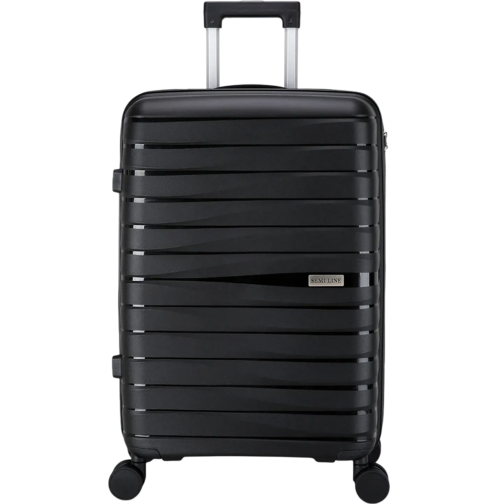 Чемодан SEMI LINE 28" (L) Black (T5794-3) Замок встроенный TSA