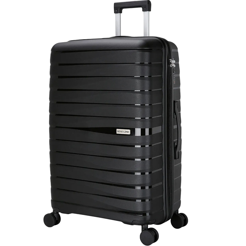 Чемодан SEMI LINE 28" (L) Black (T5794-3)