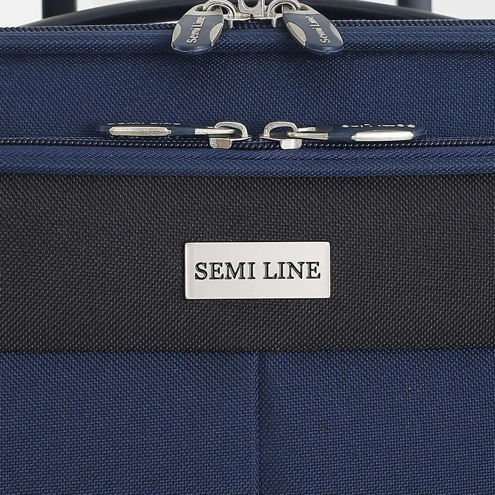 Фото Валіза SEMI LINE 28" L Blue/Green Lines (T5755-3)