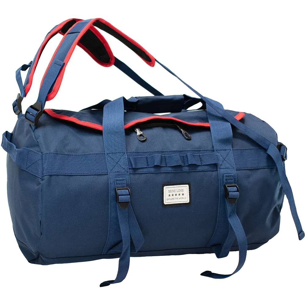 Сумка-рюкзак SEMI LINE 36 Blue (A3051-2) Замок без замка
