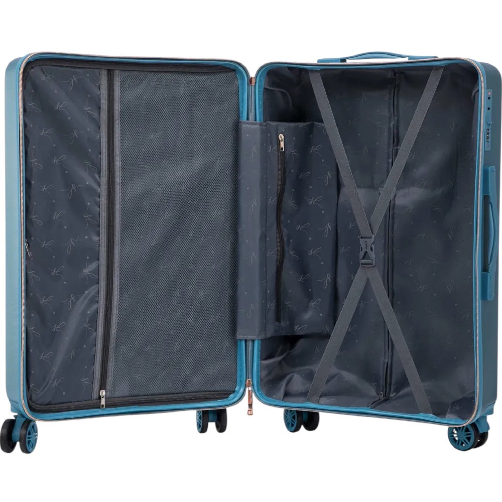Зовнішній вигляд Валіза дорожня SEMI LINE 24" M Light Blue (T5913-2)