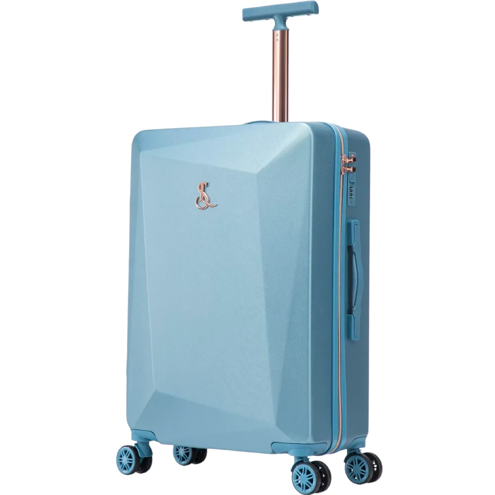 Чемодан дорожный SEMI LINE 28" L Light Blue (T5913-3) Замок встроенный