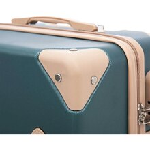 Чемодан SEMI LINE 28" (L) Green-Navy (T5838-4)