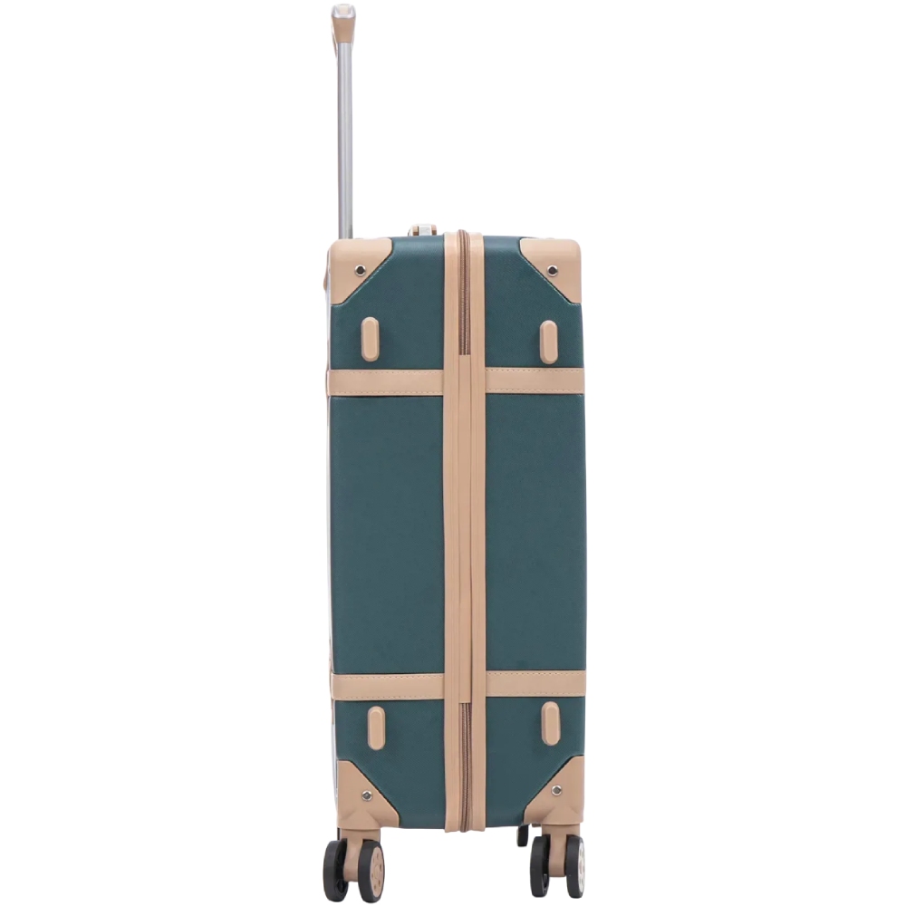 Чемодан SEMI LINE 28" (L) Green-Navy (T5838-4) Особенности телескопическая ручка