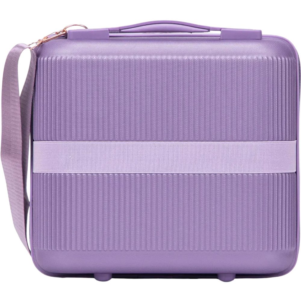 Бьюті-кейс SEMI LINE 16L Purple (T5916-1) Матеріал поліестер