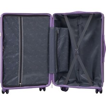 Валіза дорожня SEMI LINE 20" S Purple (T5916-2)