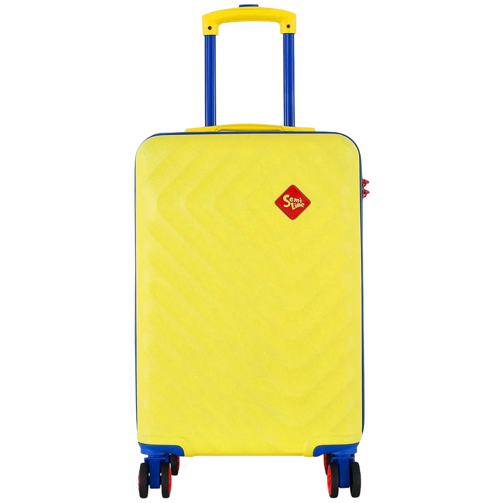 Валіза SEMI LINE 20" S Yellow (T5801-1) Замок вбудований TSA