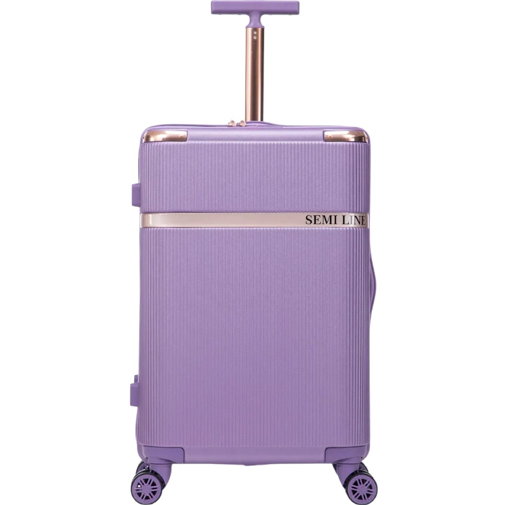 Чемодан дорожный SEMI LINE 24" M Purple (T5916-3)