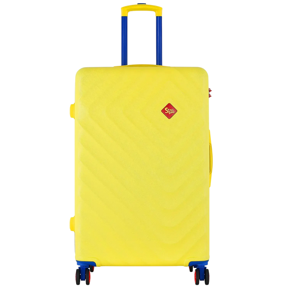 Чемодан SEMI LINE  28" L Yellow (T5801-3) Замок встроенный TSA