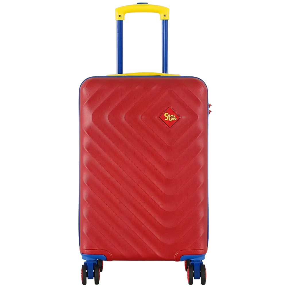 Чемодан SEMI LINE  20" S Red (T5802-1) Замок встроенный TSA