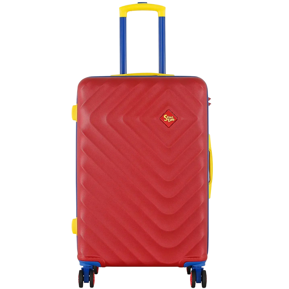 Чемодан SEMI LINE 24" M Red (T5802-2) Замок встроенный TSA