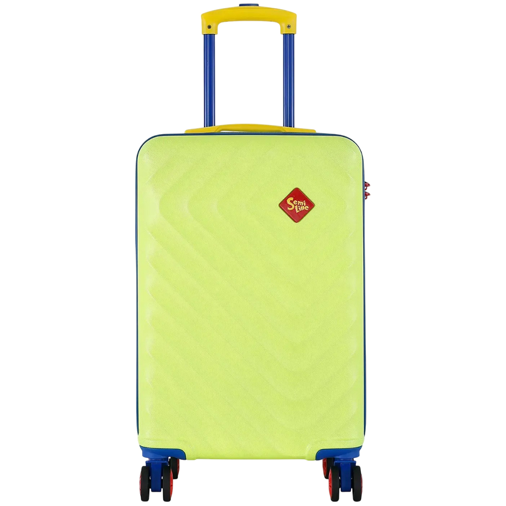Чемодан SEMI LINE 20" S Lemon (T5803-1) Замок встроенный TSA