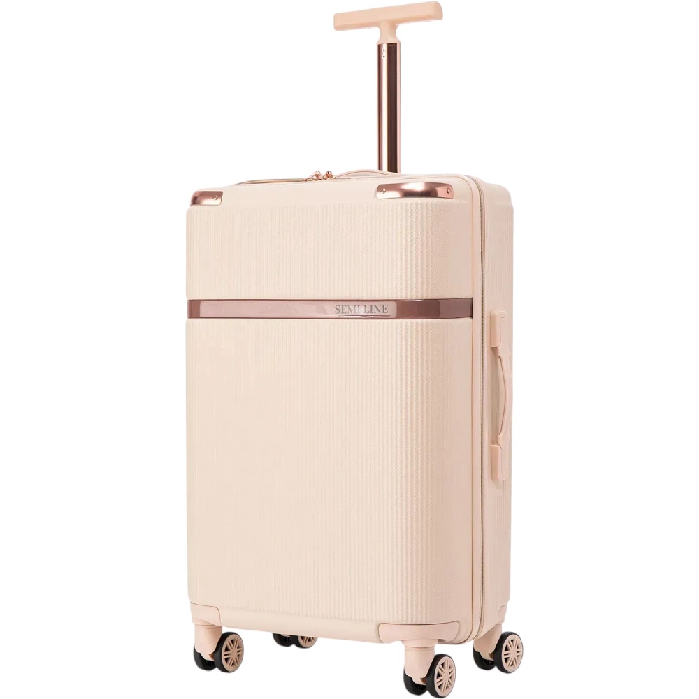 Чемодан дорожный SEMI LINE 24" M Ercu (T5945-3) Замок встроенный