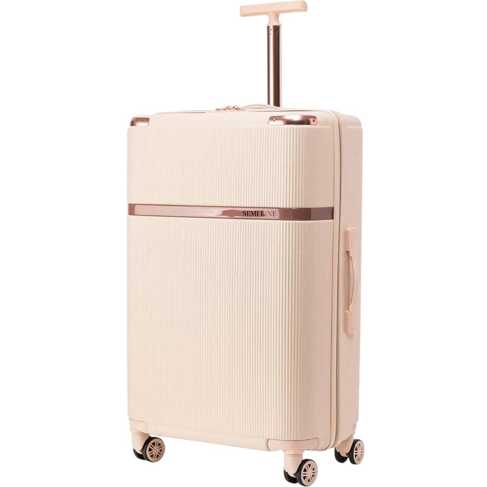 Чемодан дорожный SEMI LINE 28" L Ercu (T5945-4) Чемодан дорожный SEMI LINE 28" L Ercu (T5945-4) Замок встроенный