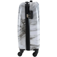 Чемодан SEMI LINE 20" (S) White Marble (T5731-1)