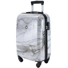 Чемодан SEMI LINE 20" (S) White Marble (T5731-1)