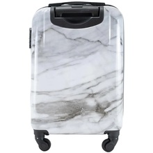 Чемодан SEMI LINE 20" (S) White Marble (T5731-1)
