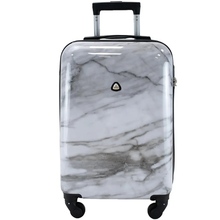 Чемодан SEMI LINE 20" (S) White Marble (T5731-1)