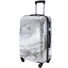 Чемодан SEMI LINE 24" (M) White Marble (T5731-2)