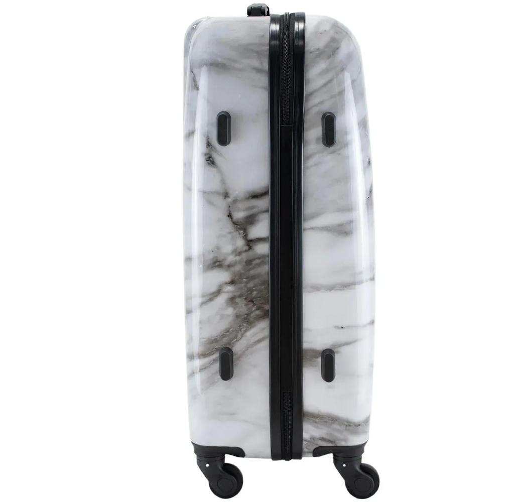 Чемодан SEMI LINE 28" (L) White Marble (T5731-3) Особенности телескопическая ручка