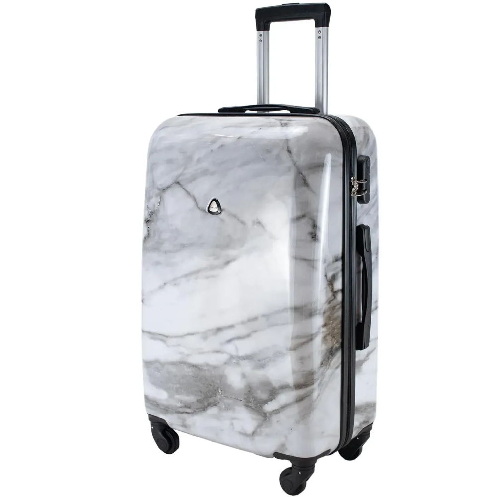 Чемодан SEMI LINE 28" (L) White Marble (T5731-3)