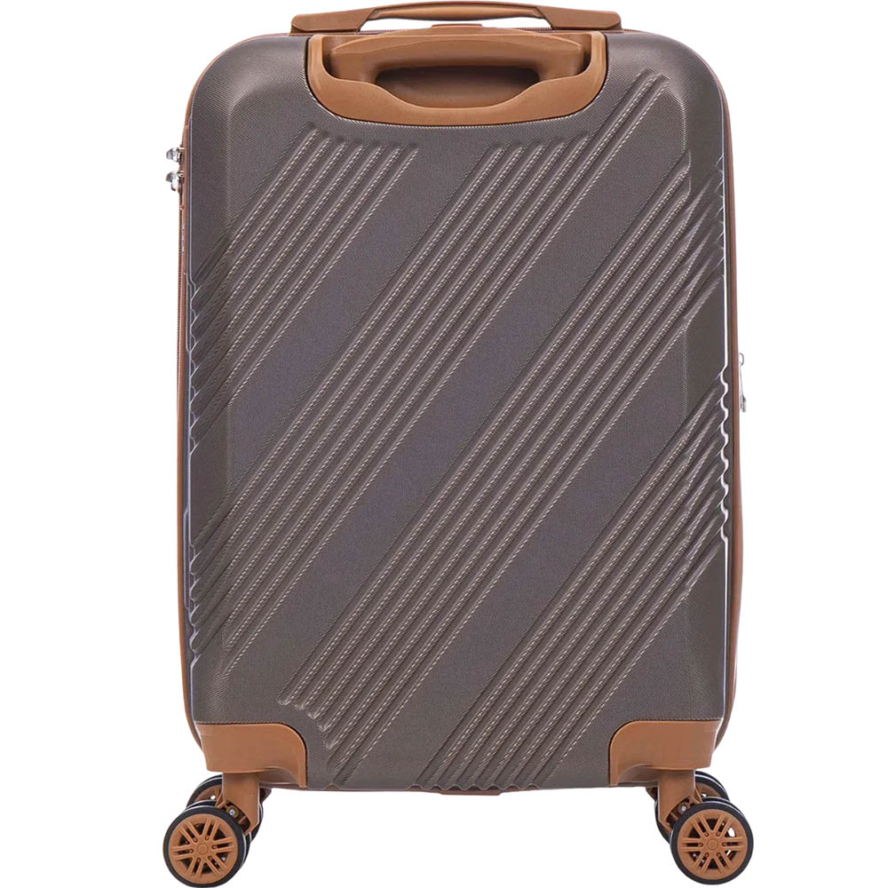 Валіза SEMI LINE 20" (S) Brown (T5850-1) Валіза SEMI LINE 20" (S) Brown (T5850-1) Особливості телескопічна ручка