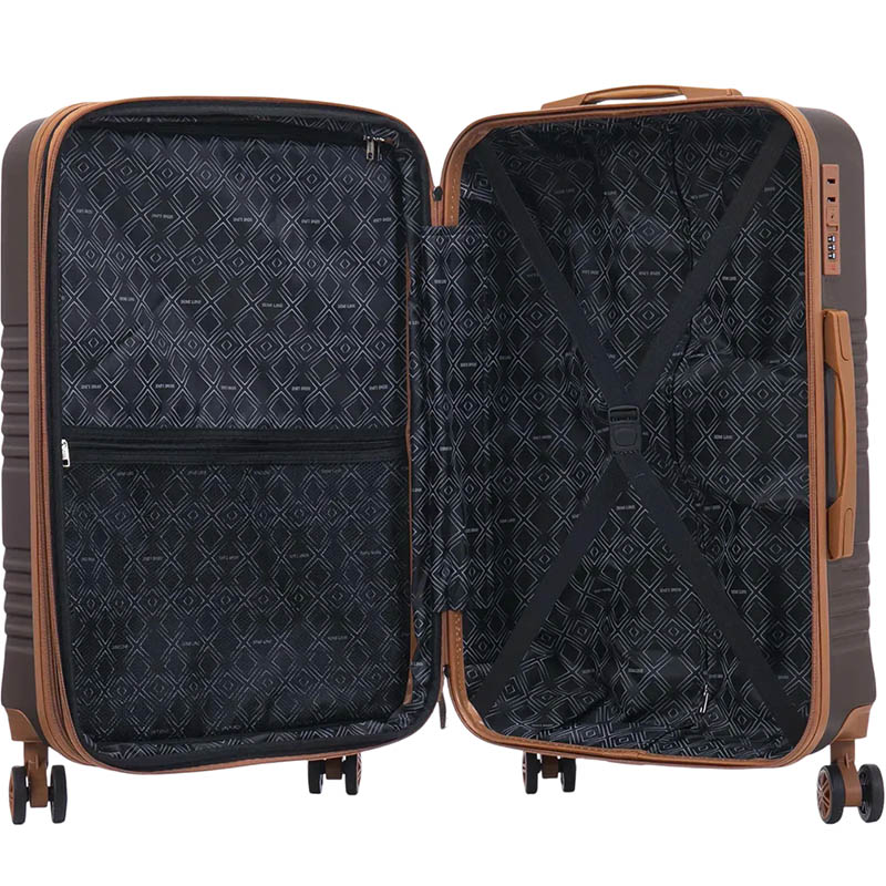 Валіза SEMI LINE 24" (M) Brown (T5850-2) Зовнішній вигляд Валіза SEMI LINE 24" (M) Brown (T5850-2)