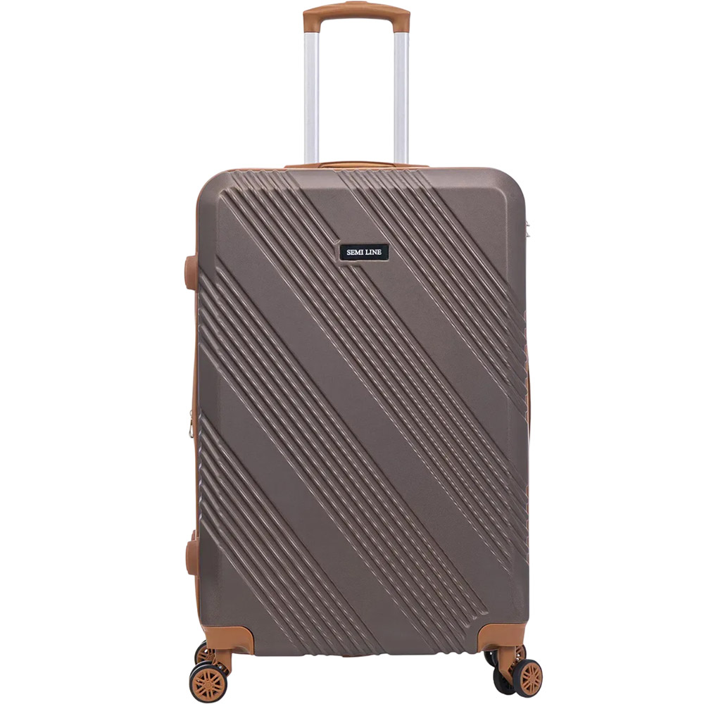 Валіза SEMI LINE 28" (L) Brown (T5850-3) Замок вбудований TSA