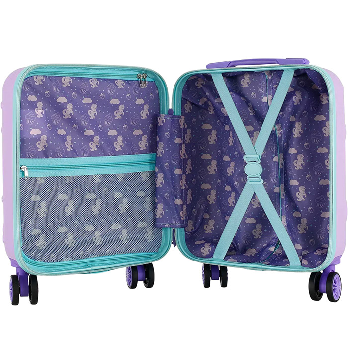 Чемодан детский SEMI LINE 16" (XS) Light Violet/Blue (T5879-1) Внешний вид Чемодан детский SEMI LINE 16" (XS) Light Violet/Blue (T5879-1)