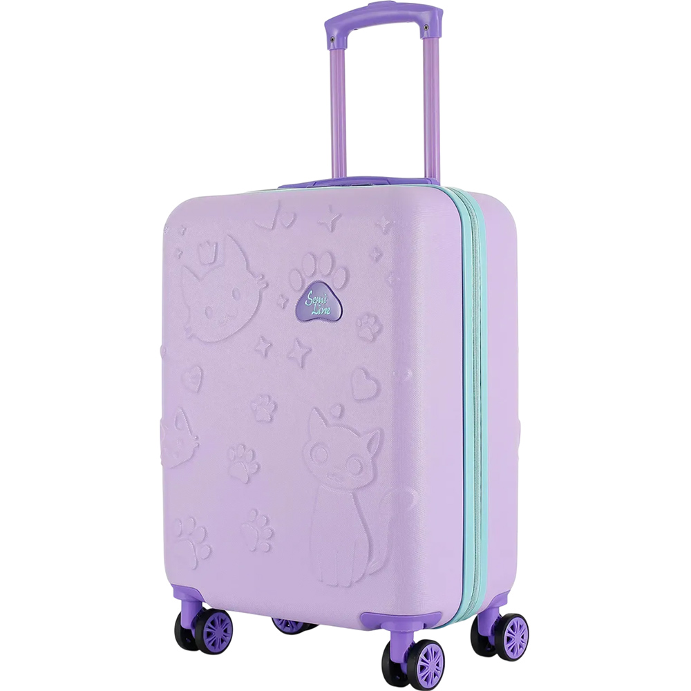 Валіза дитяча SEMI LINE 20" (S) Light Violet/Blue (T5879-2) Валіза дитяча SEMI LINE 20" (S) Light Violet/Blue (T5879-2)