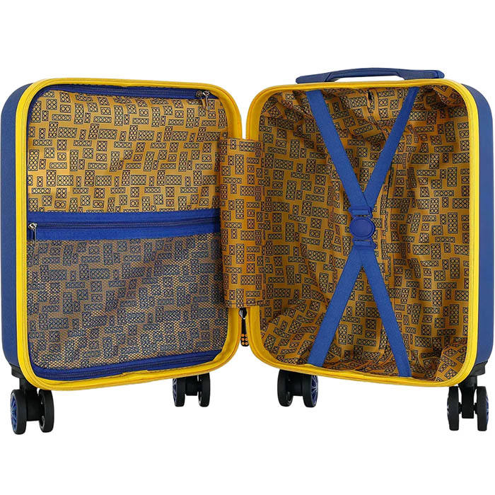 Чемодан детский SEMI LINE 16" (XS) Blue/Yellow (T5888-1) Внешний вид Чемодан детский SEMI LINE 16" (XS) Blue/Yellow (T5888-1)