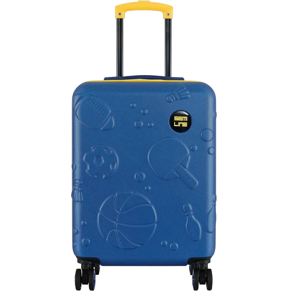 Валіза дитяча SEMI LINE 20" (S) Blue/Yellow (T5888-2) Замок без замка