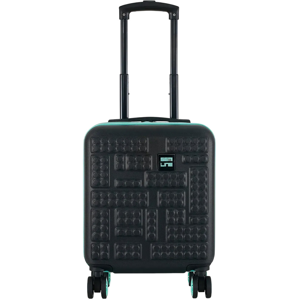 Чемодан детский SEMI LINE 16" (XS) Black/Blue (T5889-1) Замок без замка