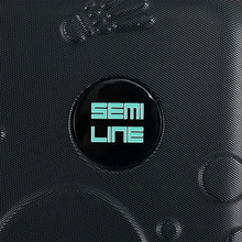 Чемодан детский SEMI LINE 20" (S) Black/Blue (T5889-2) Чемодан детский SEMI LINE 20" (S) Black/Blue (T5889-2)