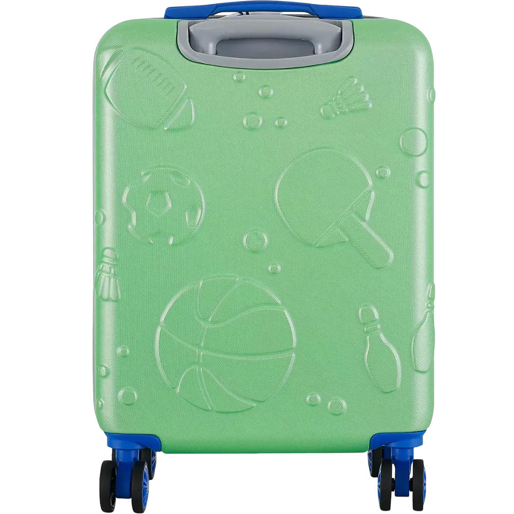 Чемодан детский SEMI LINE 20" (S) Green/Blue (T5890-2) Чемодан детский SEMI LINE 20" (S) Green/Blue (T5890-2) Особенности ремни для фиксации