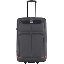 Чемодан SEMI LINE 24" (M) Grey/Orange Lines (T5754-2)