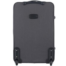 Чемодан SEMI LINE 24" (M) Grey/Orange Lines (T5754-2)