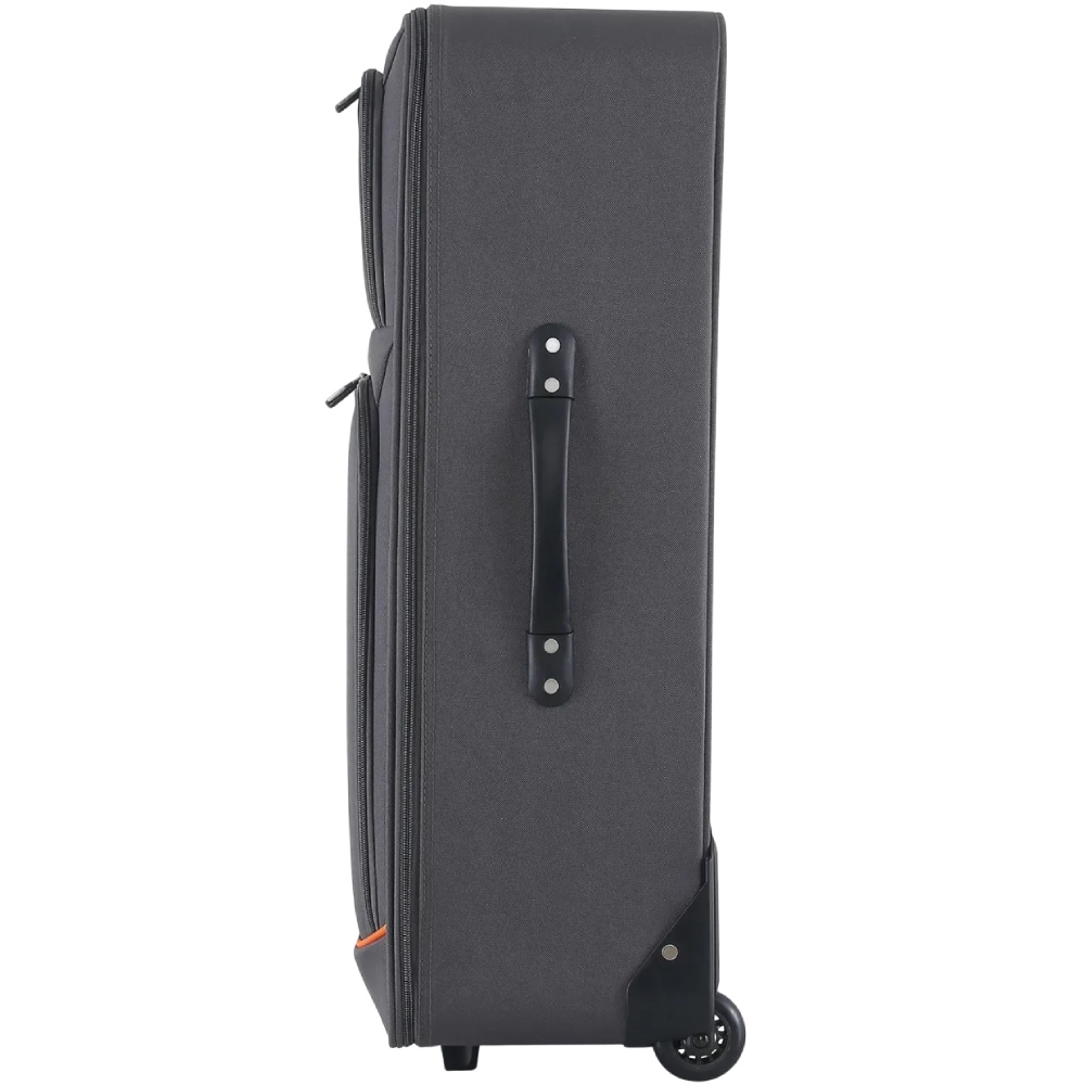 Чемодан SEMI LINE 28" (L) Grey/Orange Lines (T5754-3) Особенности ремни для фиксации