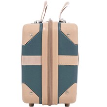 Бьюти-кейс SEMI LINE 10L Green-Navy (T5838-1)