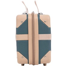 Бьюти-кейс SEMI LINE 10L Green-Navy (T5838-1)