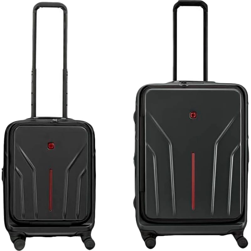 Набір валіз WENGER Amplix Hardside S+M Black (653332)