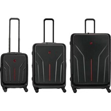 Набір валіз WENGER Amplix Hardside S+M+L Black (653335)