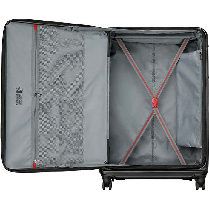 Валіза WENGER Amplix Hardside Large Black (653329) Особливості розширювач