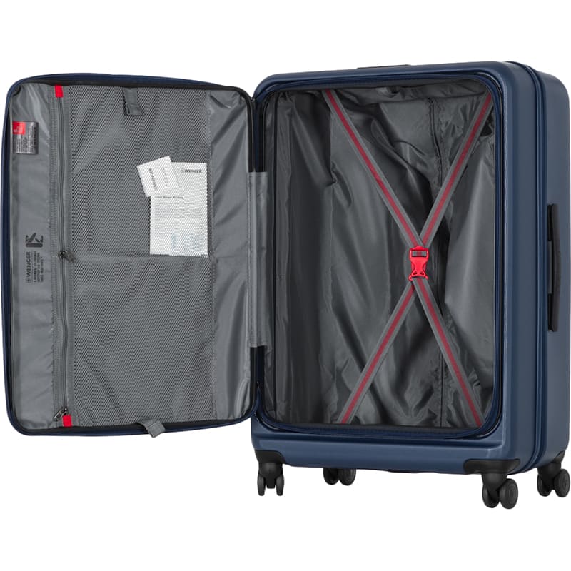 Фото 21 Набір валіз WENGER Skyon Hardside S+L Dark Blue (653571)