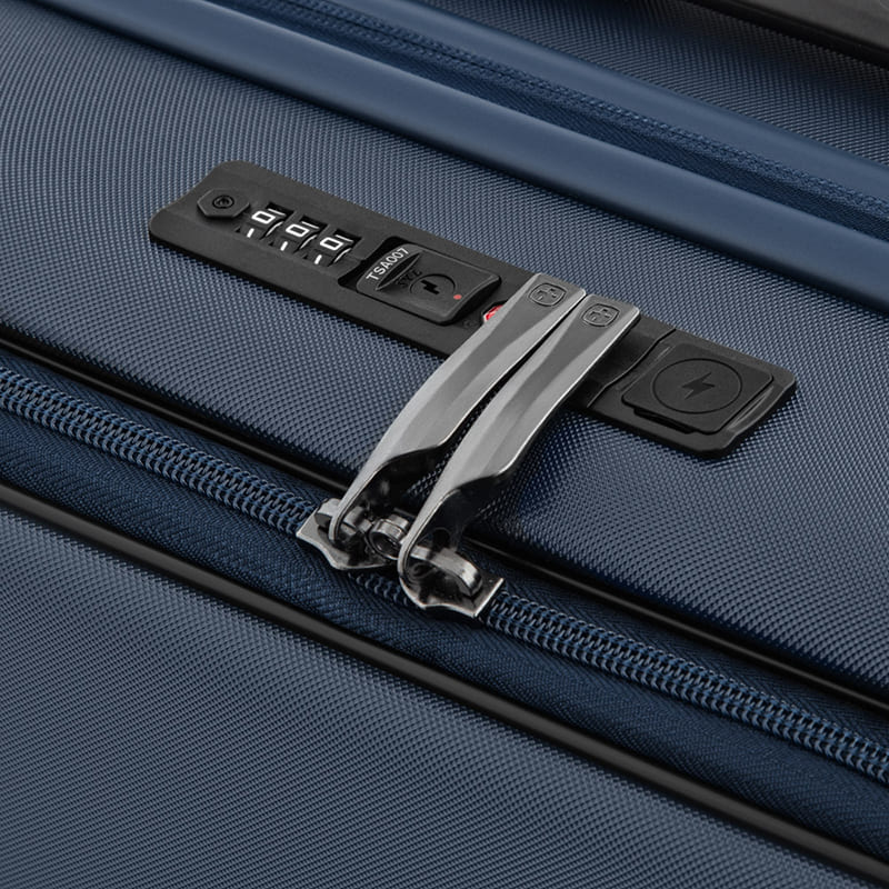 Фото 26 Набір валіз WENGER Skyon Hardside S+L Dark Blue (653571)