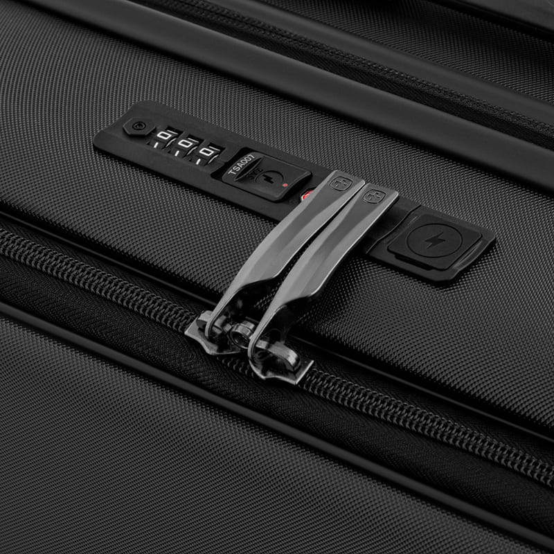 Фото 26 Набір валіз WENGER Skyon Hardside S+L Black (653569)